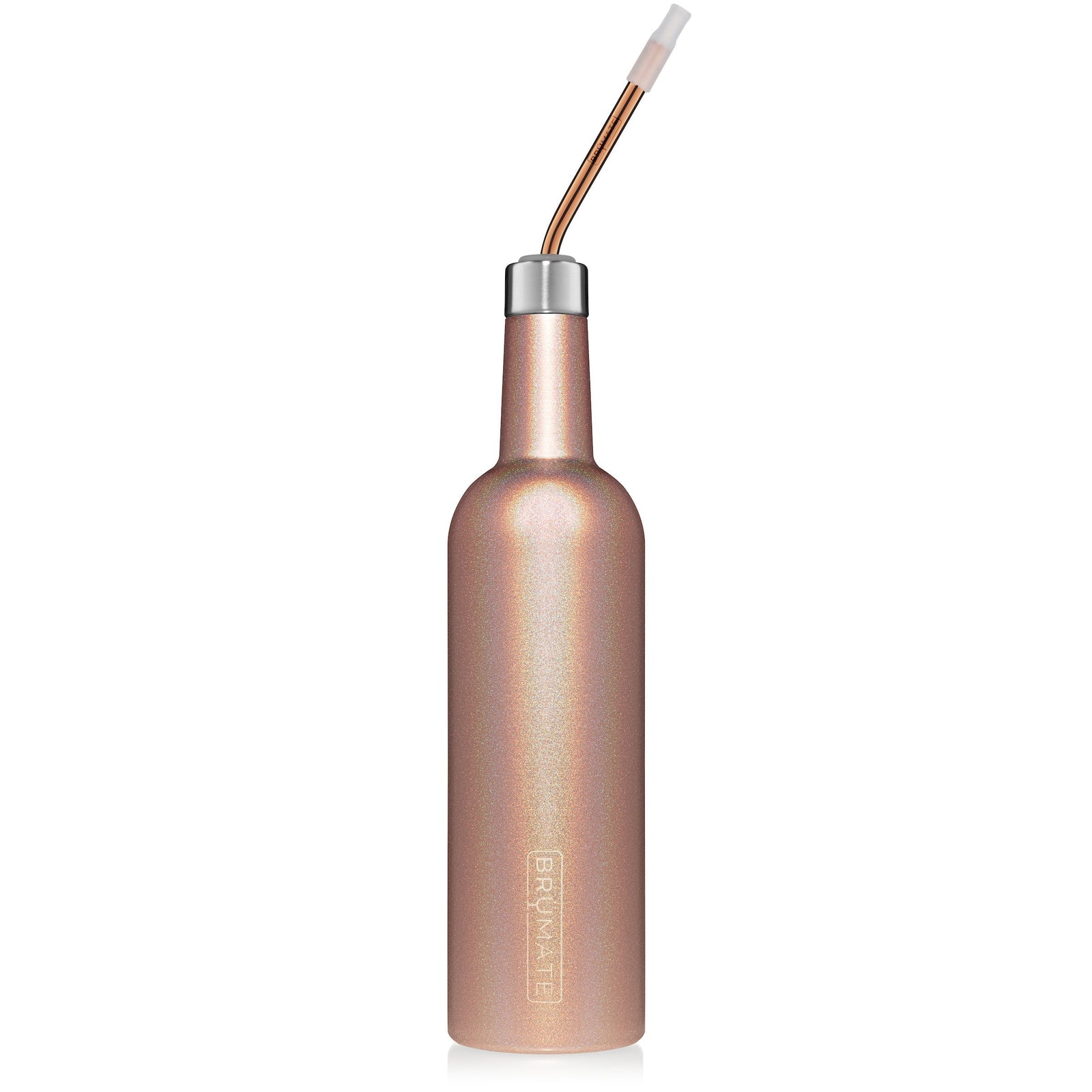 Winesulator TM Infinity Straw | Rose Gold