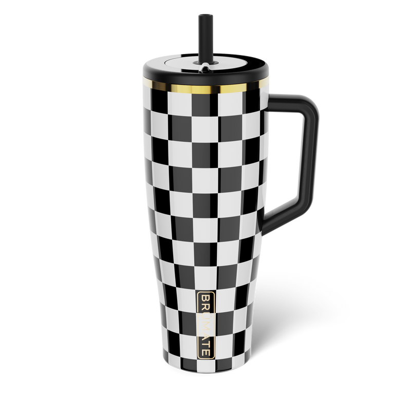 Era 40oz | Black & White Checker