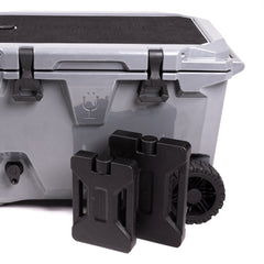 Br Tank 55-Quart Double Drink Holder Cooler Bundle | Denim