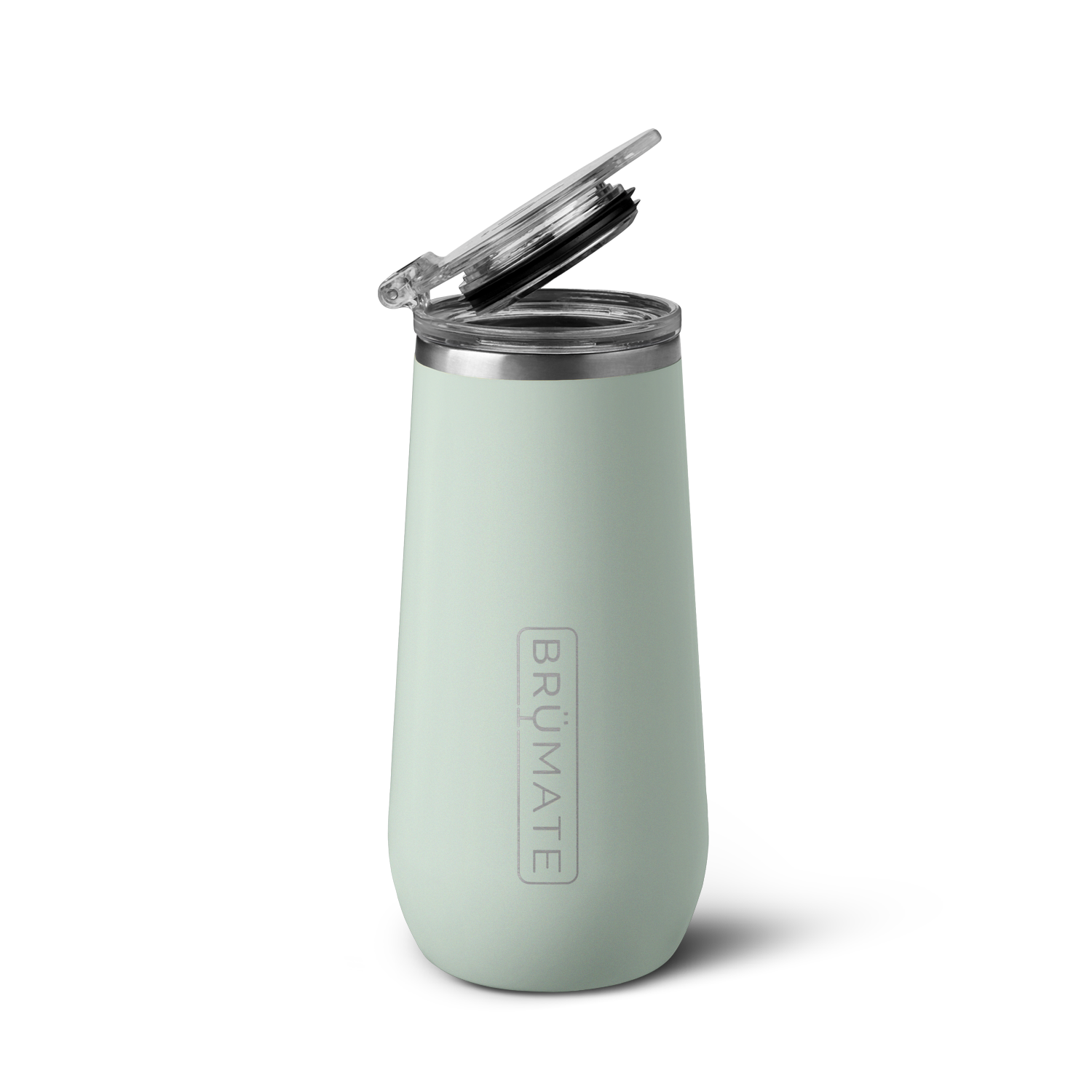 Champagne Flute | Glitter White | 12oz